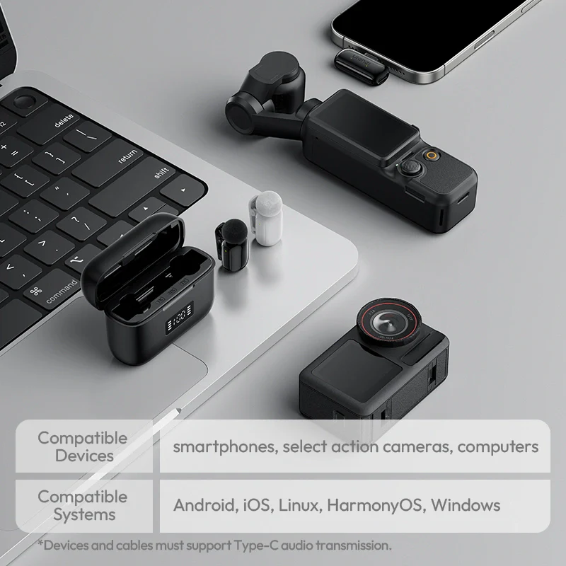 Мікрофон Ulanzi A200 Mini Mic (Black)