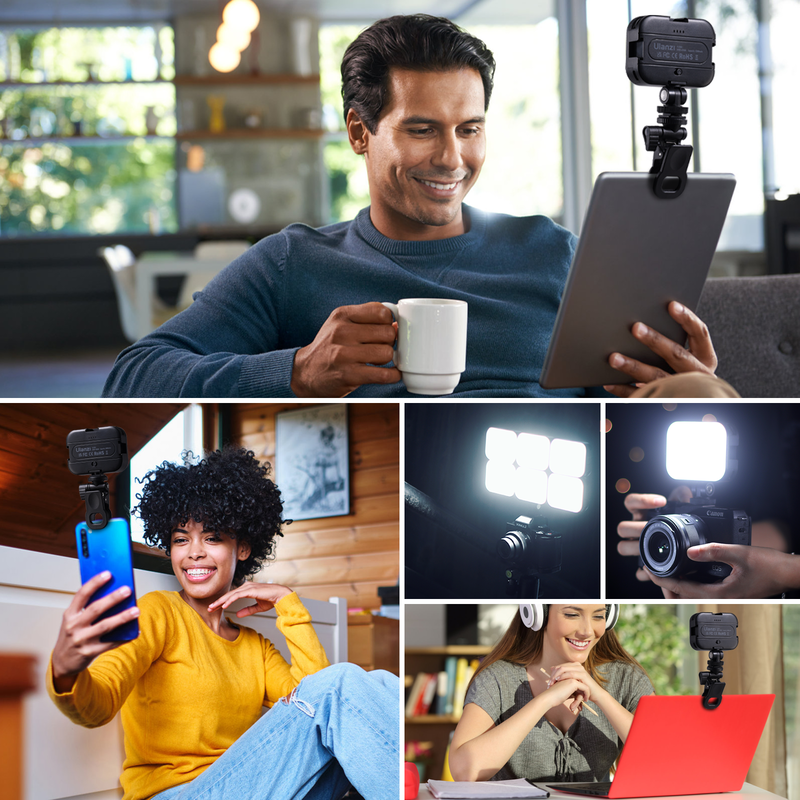 Ulanzi VL100X Selfie Light, Clip LED Light
