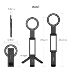Тримач телефона Ulanzi MA60 Foldable Magnetic Phone Tripod (Purple)
