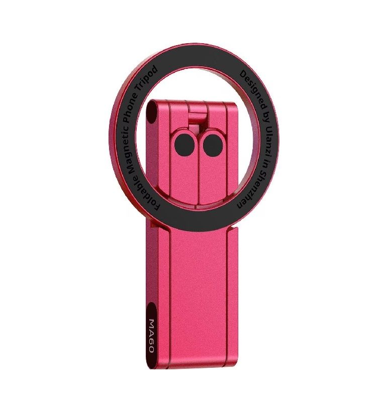 Тримач телефона Ulanzi MA60 Foldable Magnetic Phone Tripod (Red)