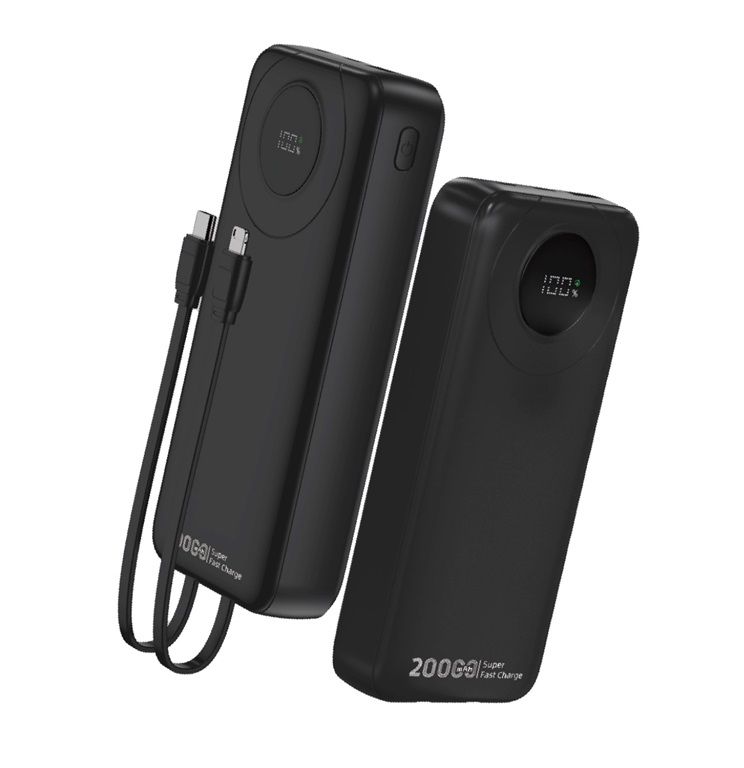 Зовнішній акумулятор WUW Y202 （PD22.5W quick charge) 20000mAh Black