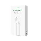 Кабель UGREEN US304 USB-C to Lightning M/M Cable Aluminum Shell Braided 2m (Black) (UGR-60761)
