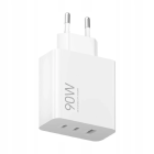 Мережевий зарядний пристрій Xiaomi 90W HyperCharge Power Adapter(3-Port) EU