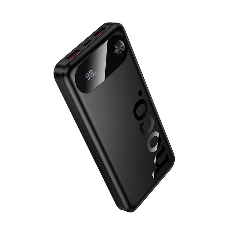 Зовнішній акумулятор HOCO J154 Victorious 22.5W+PD20W fully compatible power bank(10000mAh) Black