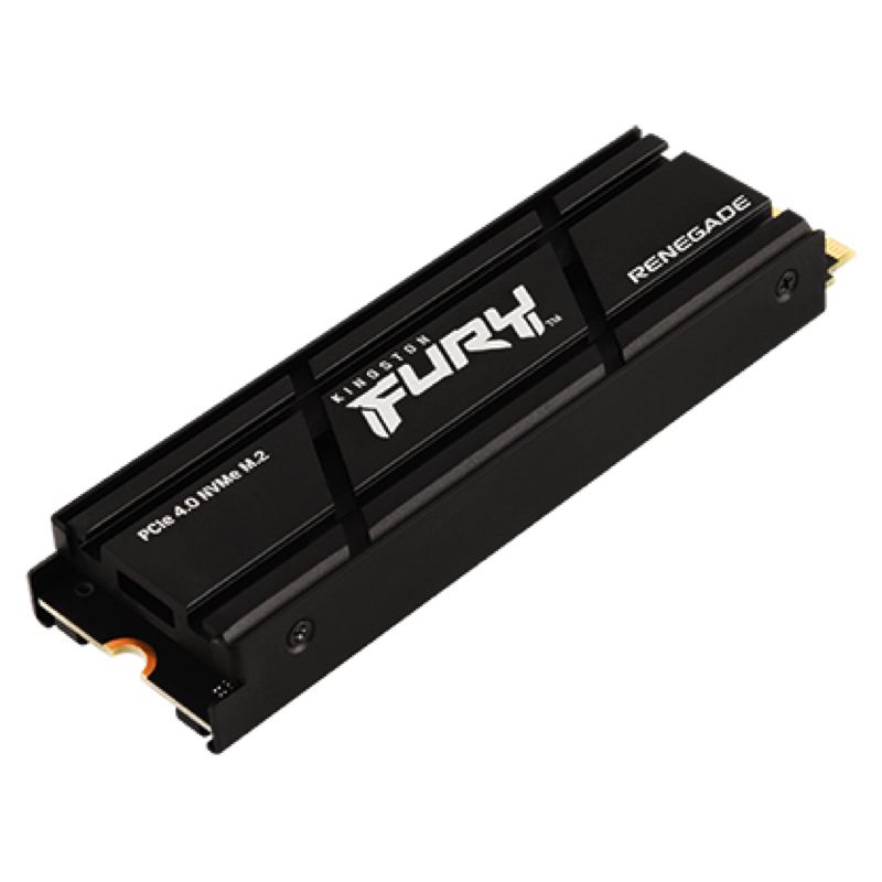 Накопичувач SSD M.2 Kingston FURY Renegade with Heatsink 2TB 2280 NVMe PCIe Gen 4.0 x4 3D TLC NAND