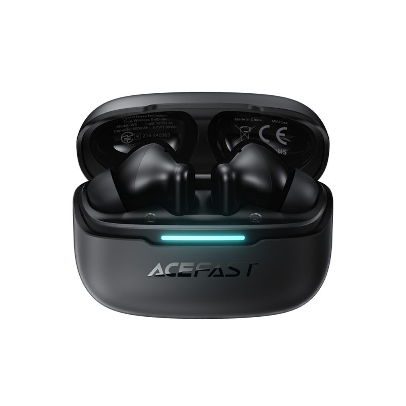 Бездротові навушники ACEFAST W5 Hybrid ANC,  IPX4, Black