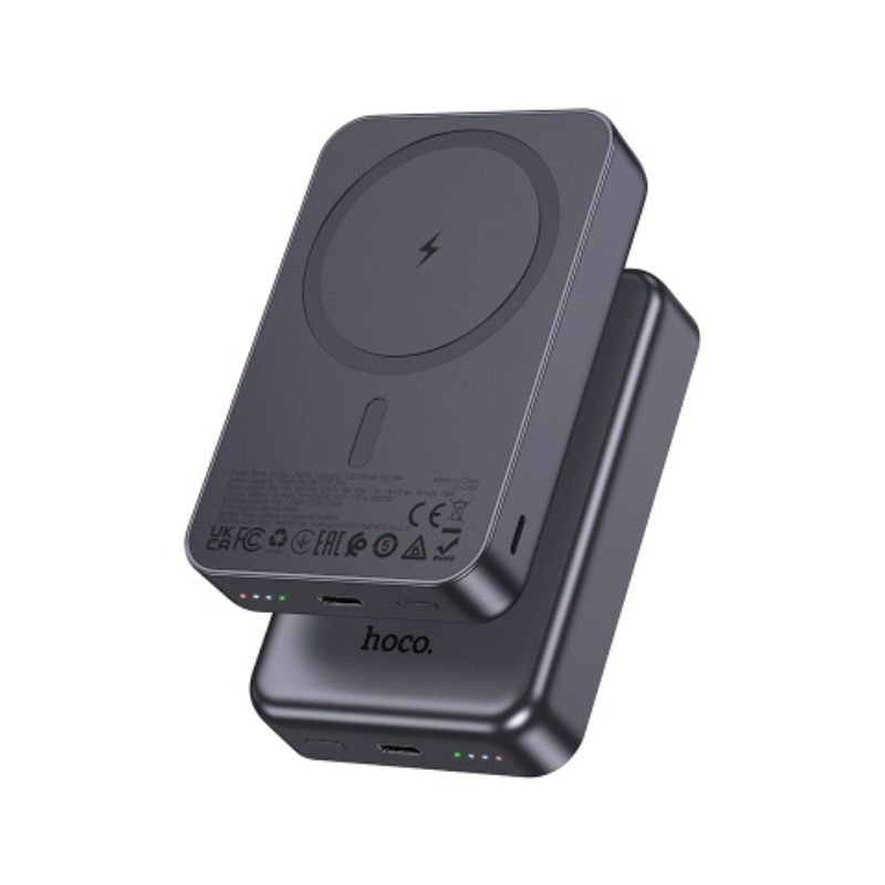 Зовнішній акумулятор HOCO J160A Original PD20W magnetic power bank(10000mAh) Black