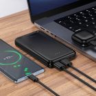 Зовнішній акумулятор HOCO J165 Honey power bank(10000mAh) Black