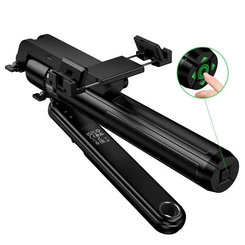 Селфі-монопод HOCO K32 Soporte smart live broadcast holder Black