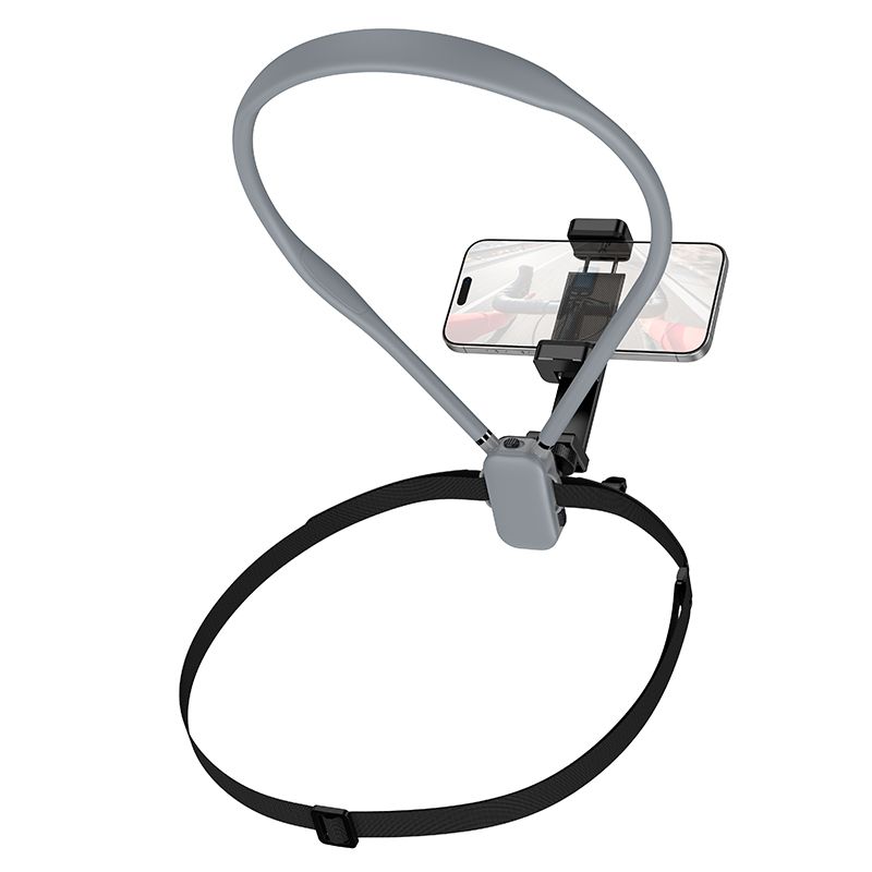 Кріплення для телефона на шию HOCO K30 Campo neck-hanging holder Black Gray