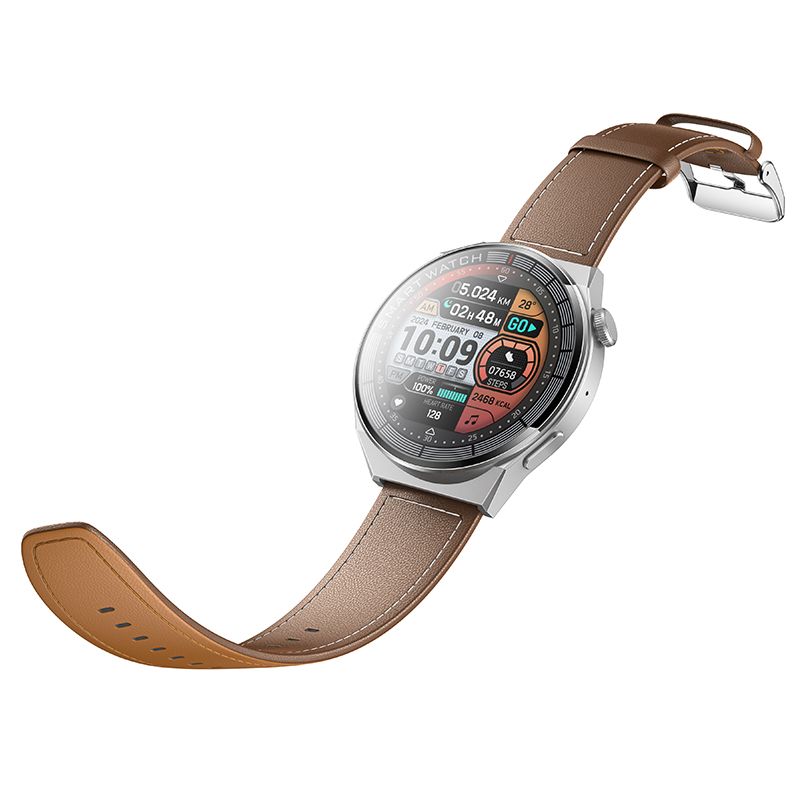 Смарт-годинник HOCO Y35 36mm. 250 mAh. IP67 Smart sports watch(call version) Silver