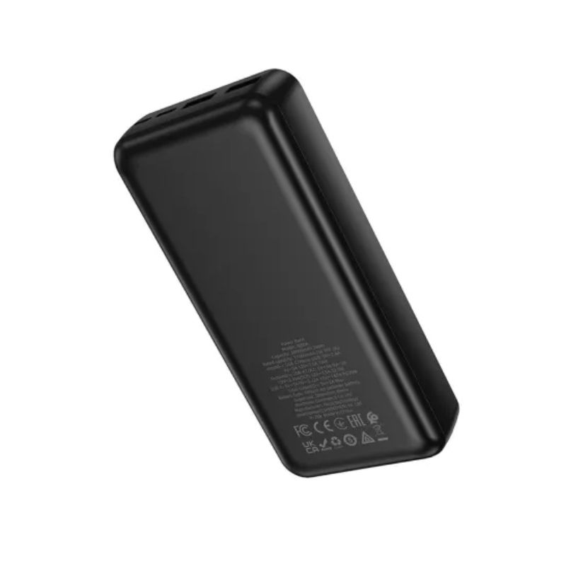 Зовнішній акумулятор BOROFONE BJ80A Clever 22.5W+PD20W fully compatible power bank(20000mAh) Black