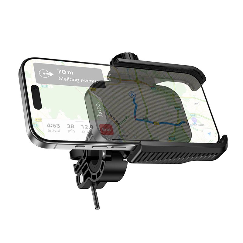 Вело/Мото тримач для телефона HOCO H91 Milly motorcycle bicycle universal holder Black