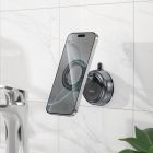 Автотримач для телефона HOCO H92 High vacuum suction cup magnetic holder(universal) Black Metal Gray