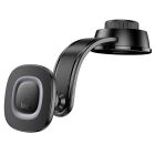 Автотримач для телефона з БЗП HOCO HW31 Crown magnetic wireless charging car holder(center console) Black Metal Gray