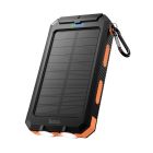 Зовнішній акумулятор HOCO J164 Platinum solar dual lighting power bank(8000mAh) Black