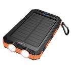 Зовнішній акумулятор HOCO J164 Platinum solar dual lighting power bank(8000mAh) Black