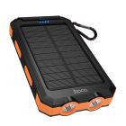 Зовнішній акумулятор HOCO J164 Platinum solar dual lighting power bank(8000mAh) Black