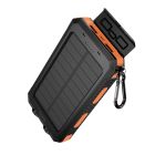 Зовнішній акумулятор HOCO J164 Platinum solar dual lighting power bank(8000mAh) Black