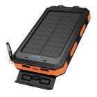 Зовнішній акумулятор HOCO J164 Platinum solar dual lighting power bank(8000mAh) Black