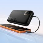 Зовнішній акумулятор HOCO Q51 Key PD20W power bank with telescopic cable(10000mAh) Black