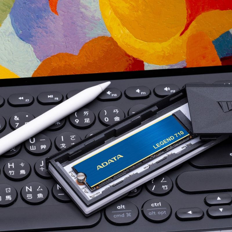 Накопичувач SSD M.2 ADATA LEGEND 710 512GB 2280 PCIe Gen 3x4 3D NAND Read/Write: 2400/1600 MB/sec