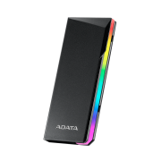 Зовнішня кишеня для накопичувача A-DATA EC700G для SSD M.2 PCIe/SATA USB3.2 Gen2 Type-C Black