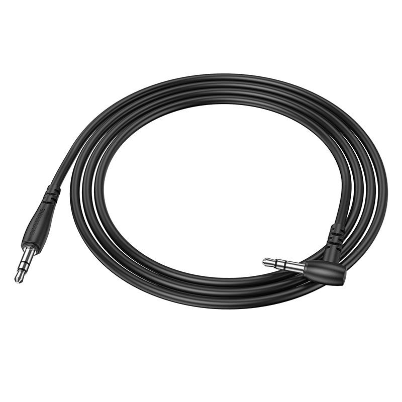 Аудіокабель BOROFONE BL10 3.5mm male to 3.5mm male, PVC, 2m, Black