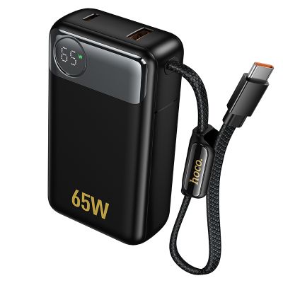 Зовнішній акумулятор HOCO Q53 Skillful PD65W power bank(12000mAh) Black