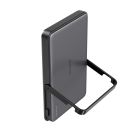 Зовнішній акумулятор ACEFAST M16-5000 PD18W ultra-thin magnetic wireless charging power bank with stand Black