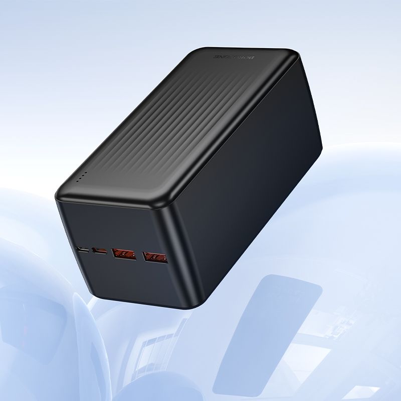 Зовнішній акумулятор BOROFONE BJ80C Clever 22.5W+PD20W fully compatible power bank(50000mAh) Black
