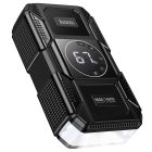 Автомобільний пуско-зарядний пристрій з насосом HOCO QS6 Clever Intelligent air pump+emergency start-up power bank(8000mAh) Black
