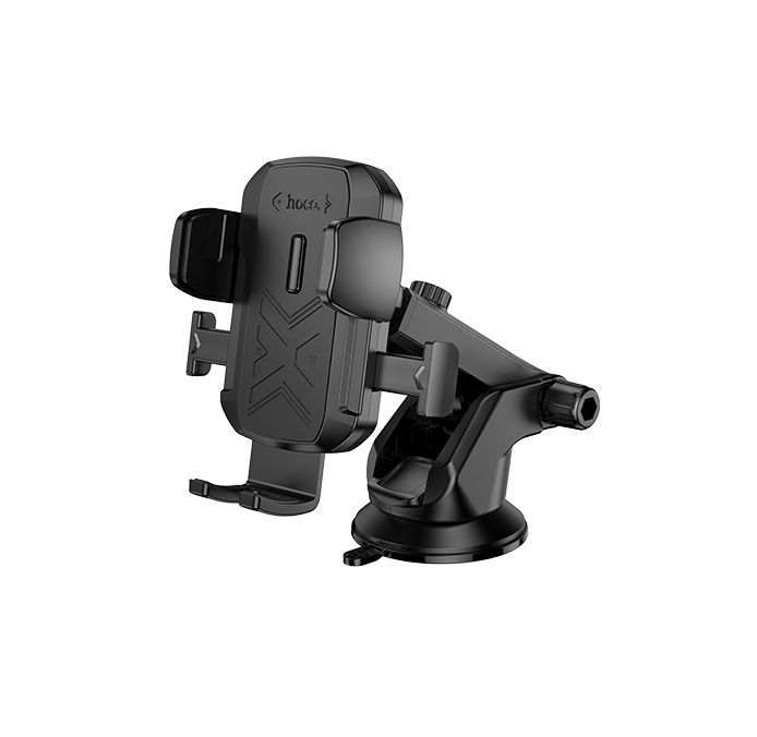 Автотримач для телефона HOCO H65 Gamble one-button car holder(center console) Black