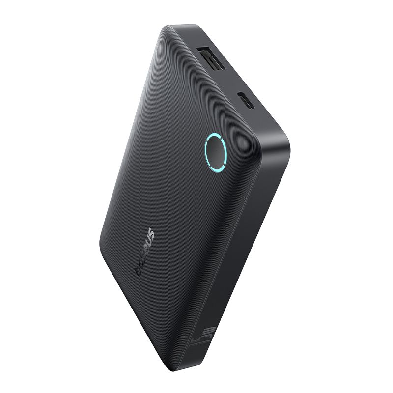 Зовнішній акумулятор Baseus EnerFill FP11 Power Bank 10000mAh 15W Cosmic Black (Includes Simple Type-C to Type-C Cable 20V/3A 30cm Black)