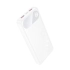 Зовнішній акумулятор HOCO J154 Victorious 22.5W+PD20W fully compatible power bank(10000mAh) White