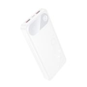 Зовнішній акумулятор HOCO J154 Victorious 22.5W+PD20W fully compatible power bank(10000mAh) White