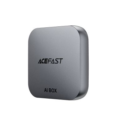Адаптер ACEFAST QC2 AI Box CarPlay wireless adapter for car Metal Gray