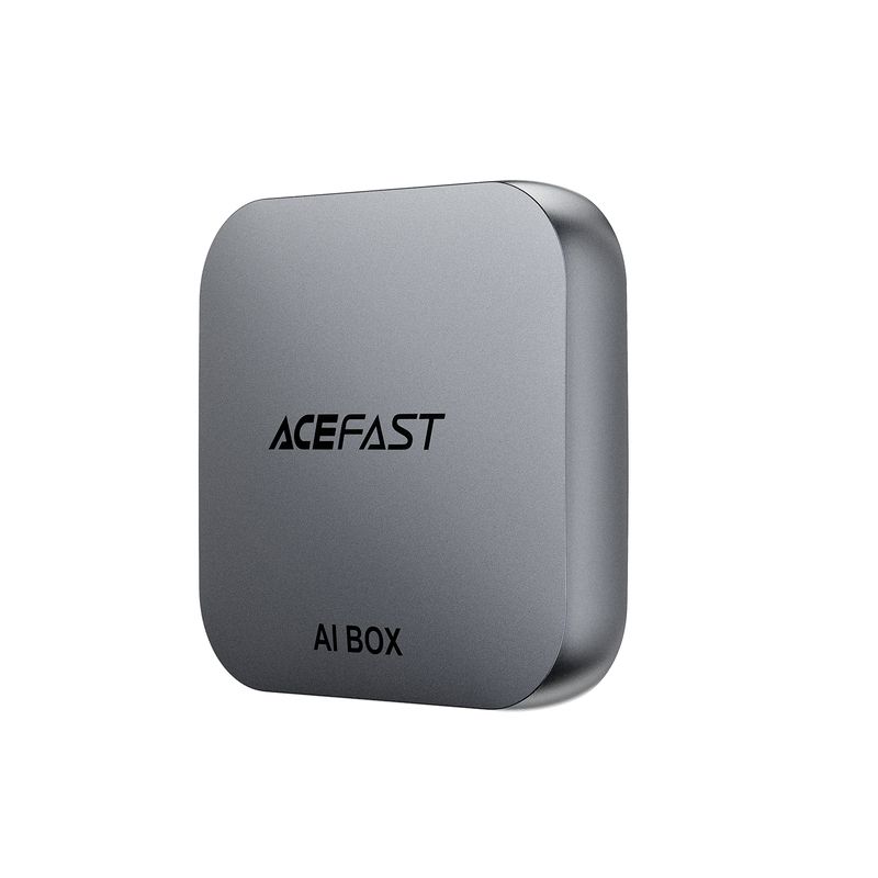 Адаптер ACEFAST QC2 AI Box CarPlay wireless adapter for car Metal Gray