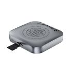 Адаптер ACEFAST QC2 AI Box CarPlay wireless adapter for car Metal Gray