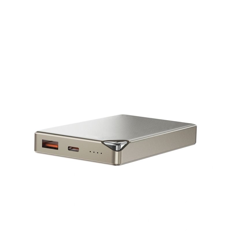 Зовнішній акумулятор WIWU Ultra-Thin Series Power Bank 10000mAh Wi-P020 (3C) Grey
