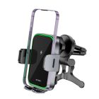 Автотримач для телефона з БЗП WIWU FREELANDER Car Wireless Charger CH-313 Black