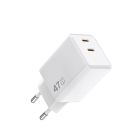 Мережевий зарядний пристрій WIWU Cube 67W 2C+A GaN Fast Charger Wi-G026 EU White