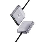 USB-Hub WIWU Traveling 3in1 USB C hub Wi-HB002 Gray