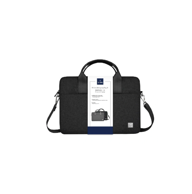 Сумка WIWU 14''/14.2 Minimalist Laptop Bag II Black