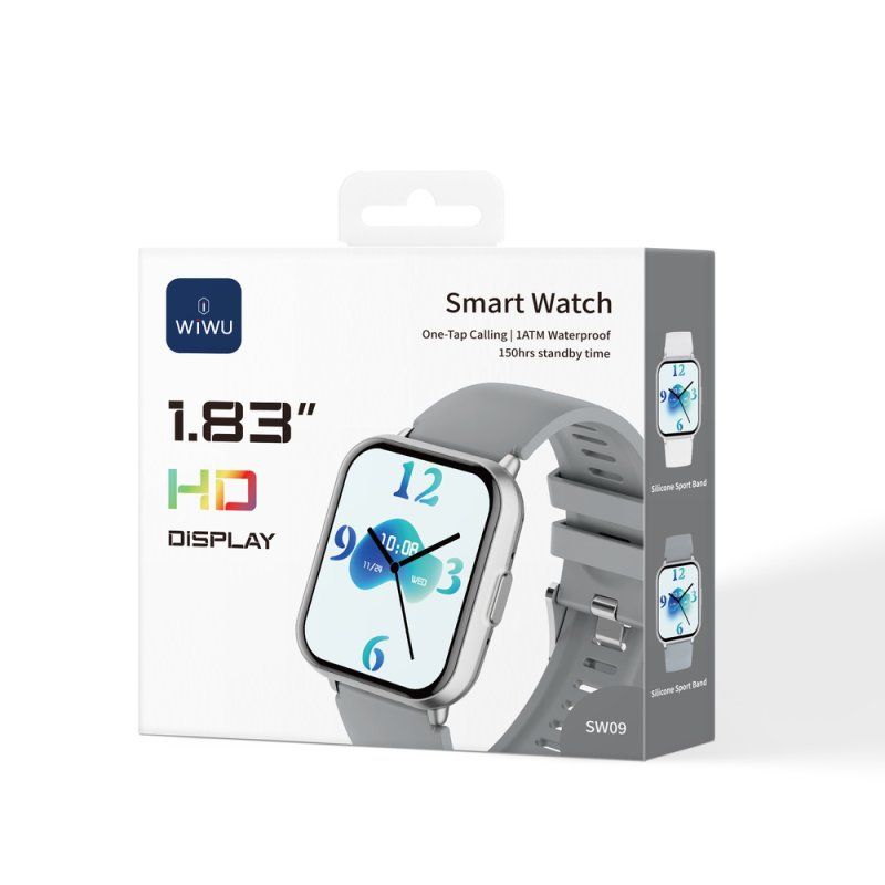 Смарт-годинник WIWU Smart Watch SW09 Silver