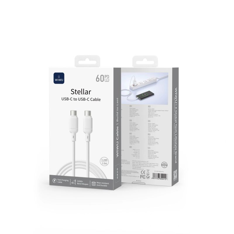 Кабель WIWU Stellar Series Cable C-C
Wi-C090 1M