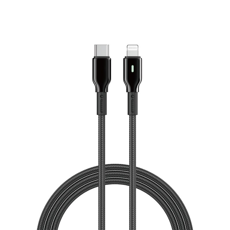 Кабель WIWU 27W Duralink Series Nylon Braided Cable Wi-C076 C-L 1M