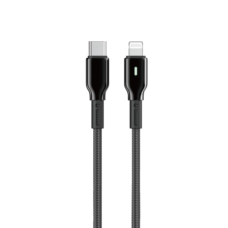 Кабель WIWU 27W Duralink Series Nylon Braided Cable Wi-C076 C-L 1M