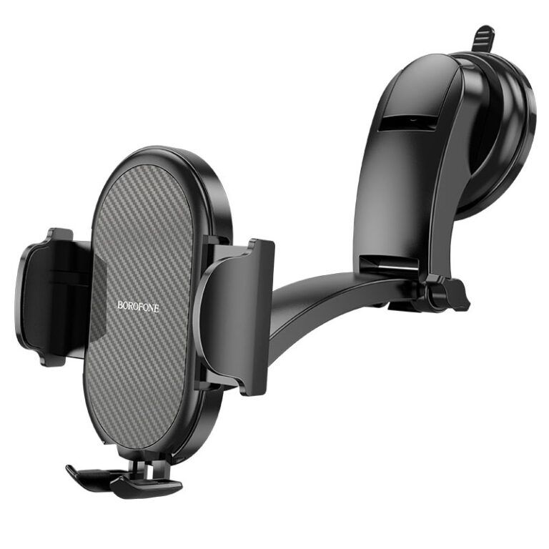 Автотримач для телефона BOROFONE BH73 Charm press type center console car holder Black