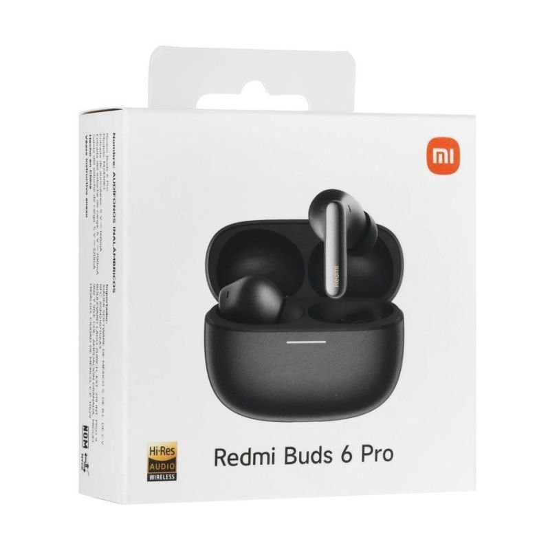 Бездротові навушники TWS Xiaomi Redmi Buds 6 Pro, ANC, IP54, Space Black CN